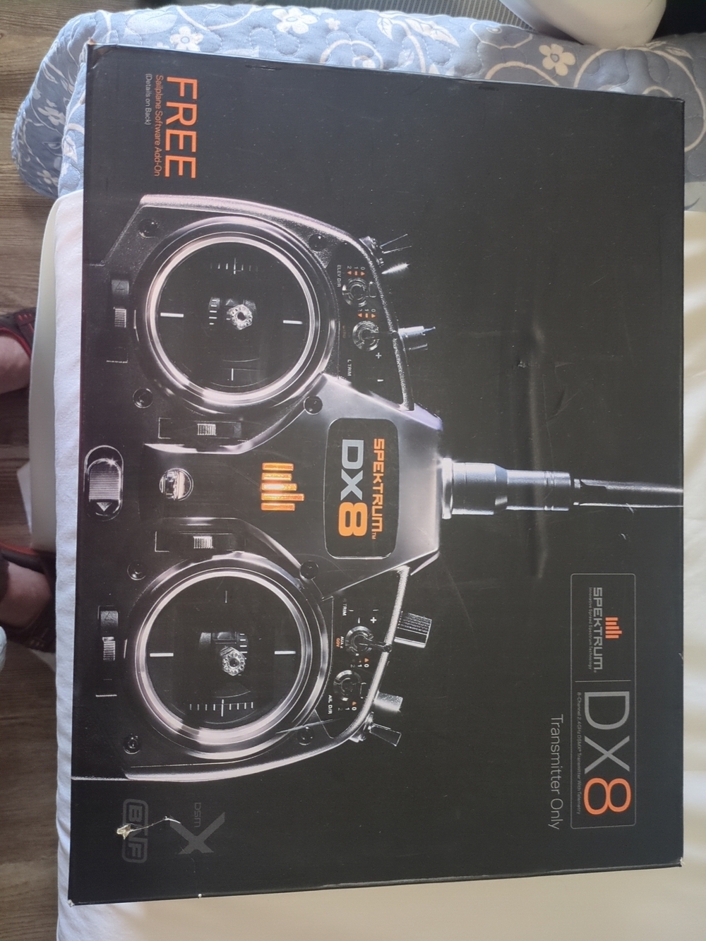 DX8 Black Radio Transmitter Controller